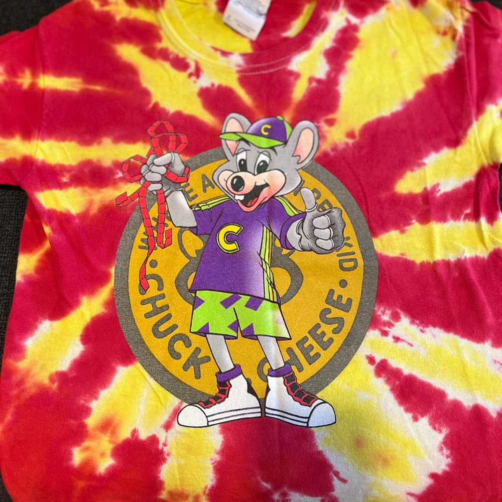 Original Chucky Cheese Tie-Dye T-Shirt
